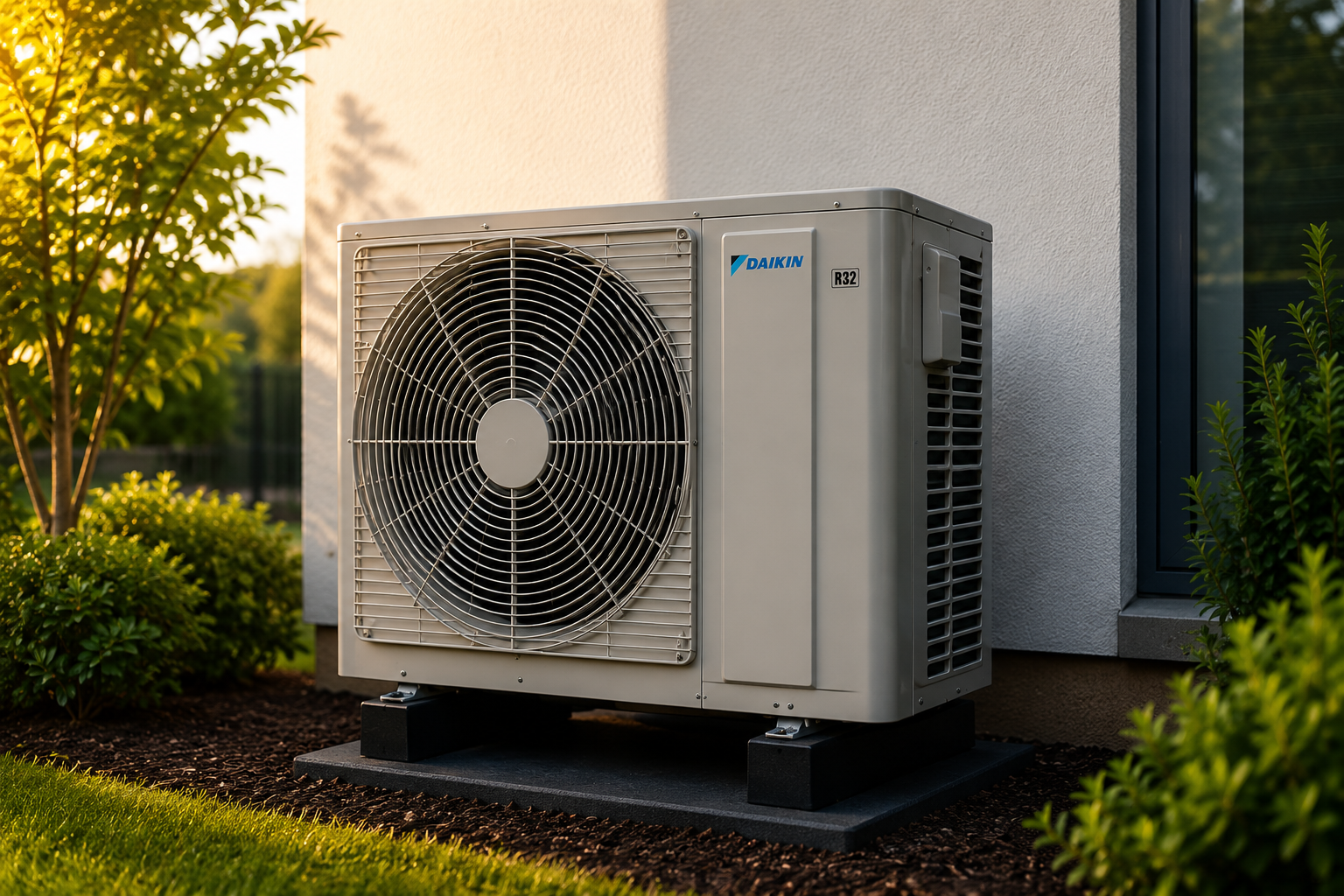 Residential heat pump system